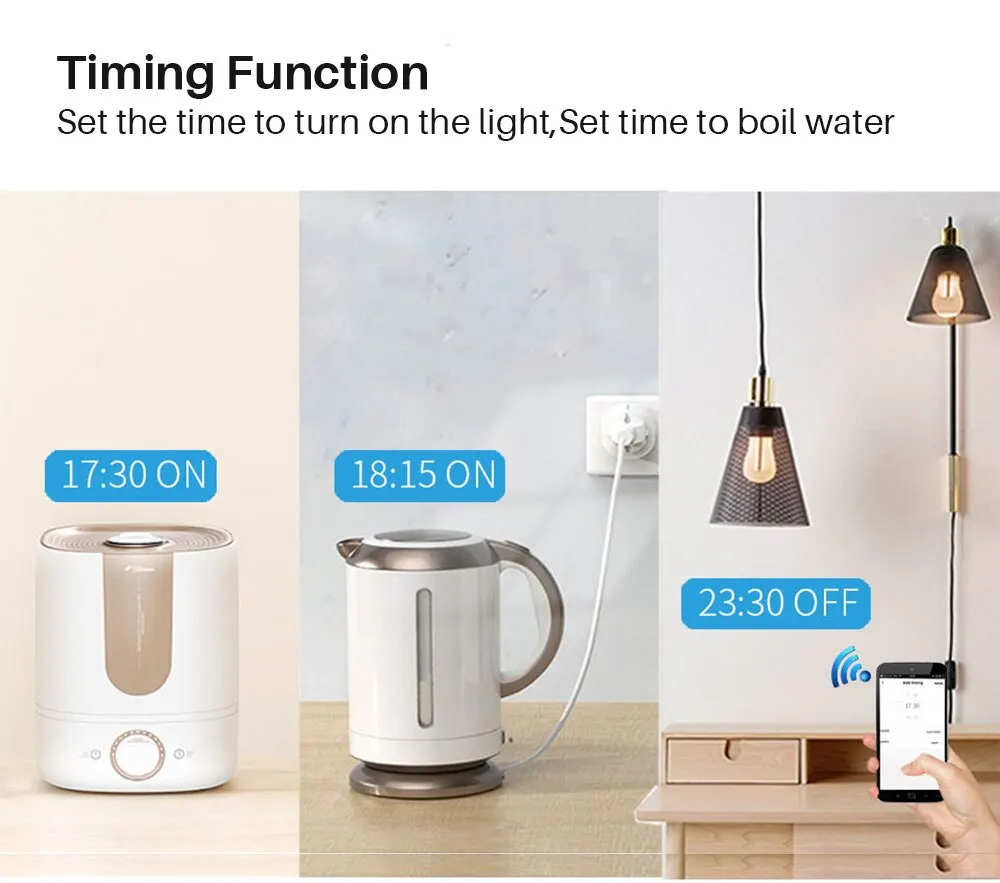 تطبيق EWeLink-مفتاح إضاءة منزلي ذكي ، تحكم في اتجاهين ، توقيت ، تحكم صوتي ، سهل الاستخدام ، واي فاي ، أليس ، اليكزا ، جوجل ، 16A