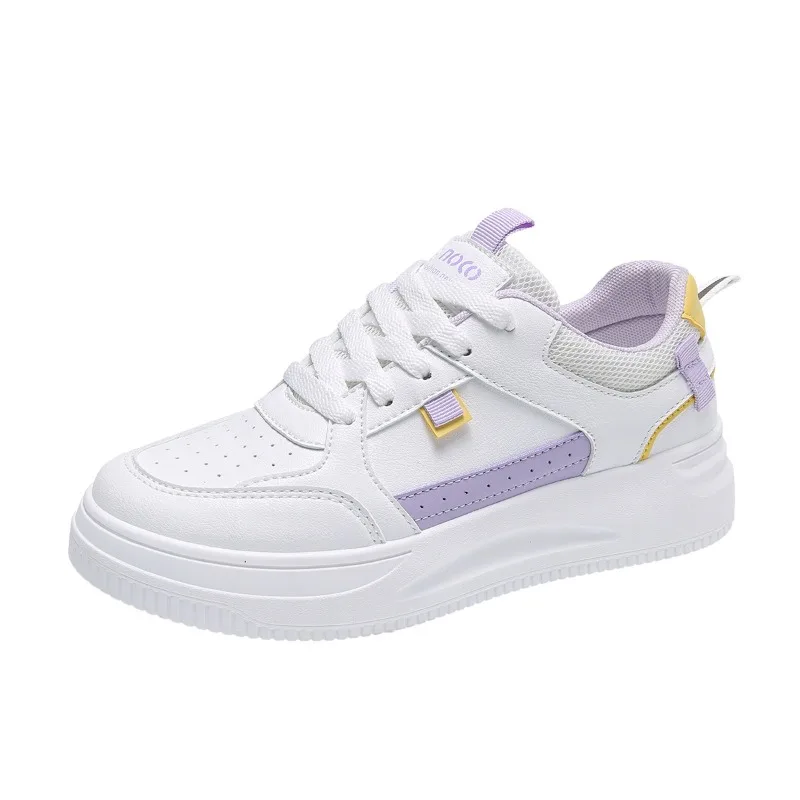 

Fashion Spring White Shoes for Women, New Sports Shoes, Casual Sports Dad Shoes, Trendy Internet Celebrity White Shoes for Women