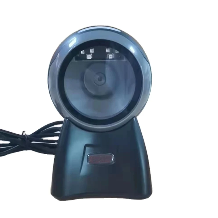 

Supermarket Desktop Wired 1D 2D Barcode Table Top Omni Directional Scanner with USB Interface