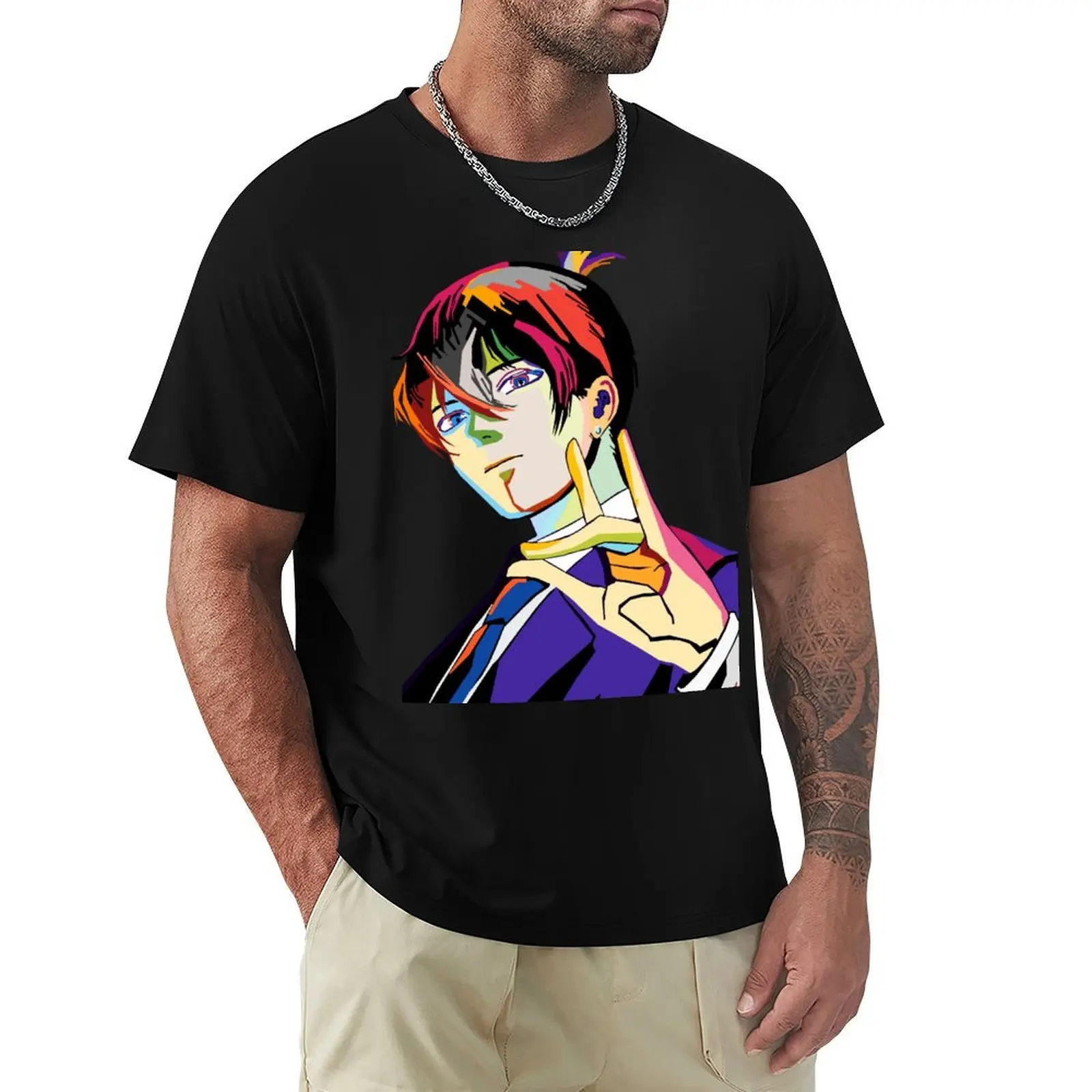 Mikigal Anime Pop Art T-Shirt funny t shirts man T-Shirt