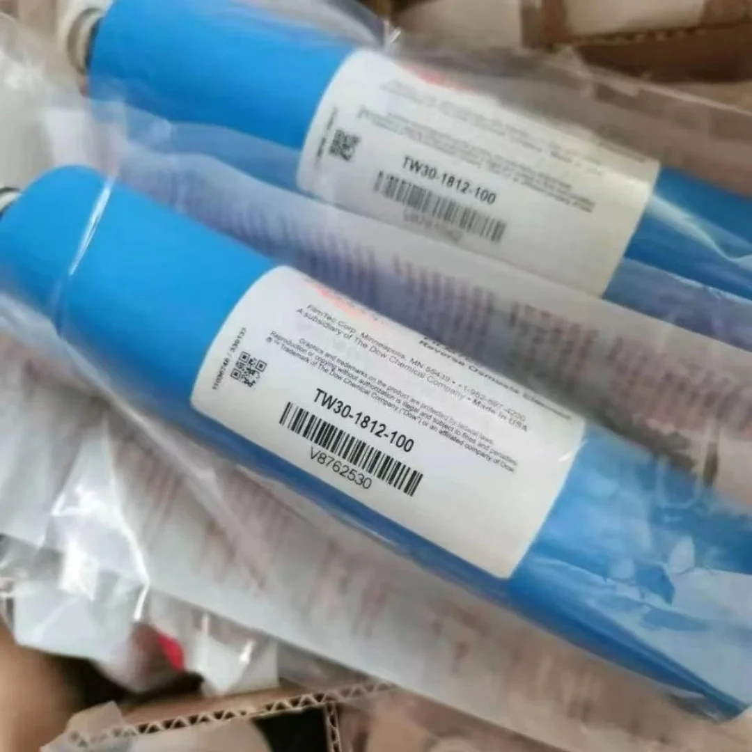 

2pcs original 100 gpd water filter for Dow Filmtec reverse osmosis membrane TW30-1812-100 water filter
