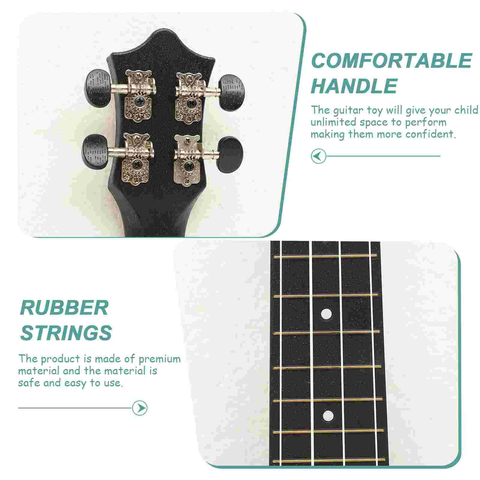 Four String Ukulele Ukelele Wood Guitar for Seniors Beginner Kids Classical Soprano Aldult Concert Professional