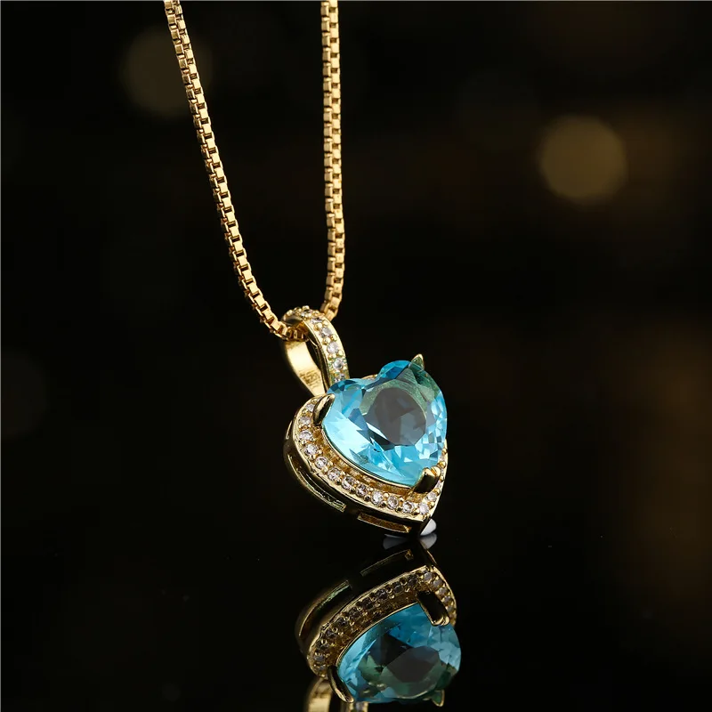 Light Luxury Water Drop Necklaces For Women Girls,Stylish Cubic Zirconia Accessories, Stainless Steel Chain Daily Party Jewelry