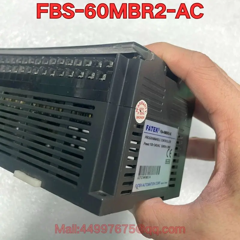 Second-hand FBS-60MBR2-AC PLC controller functional test is normal Latest prices for August 2026