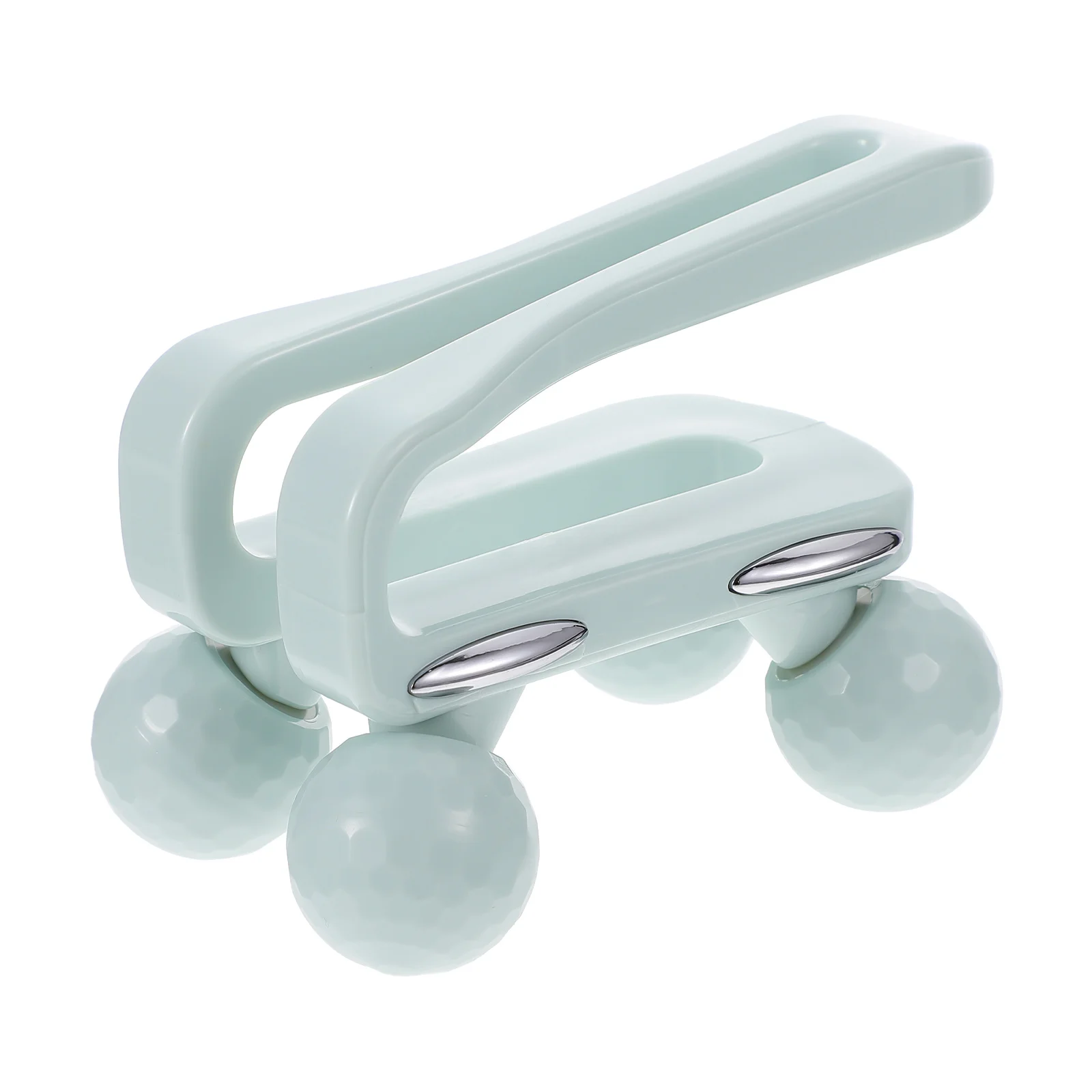 Handle Roller Massager Shoulder Body Muscle Roller Safe Durable Manual Handheld Massaging Tool Compact Device Household Massager