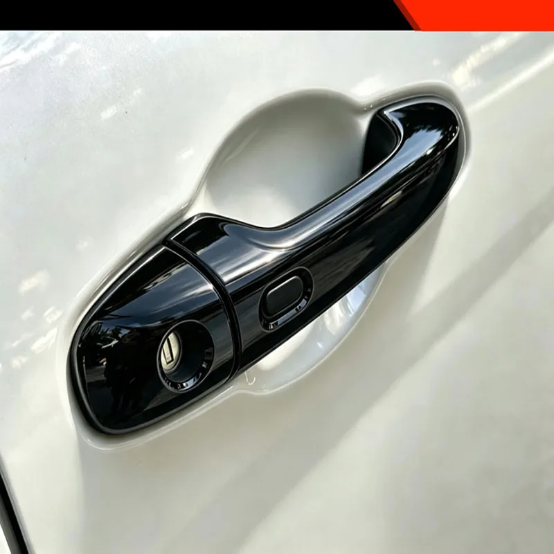 Car Exterior Door Handle Protective Bright Trim Strip For Toyota Hilux 2026 2027 Door Handle Decorative Cover Auto Parts