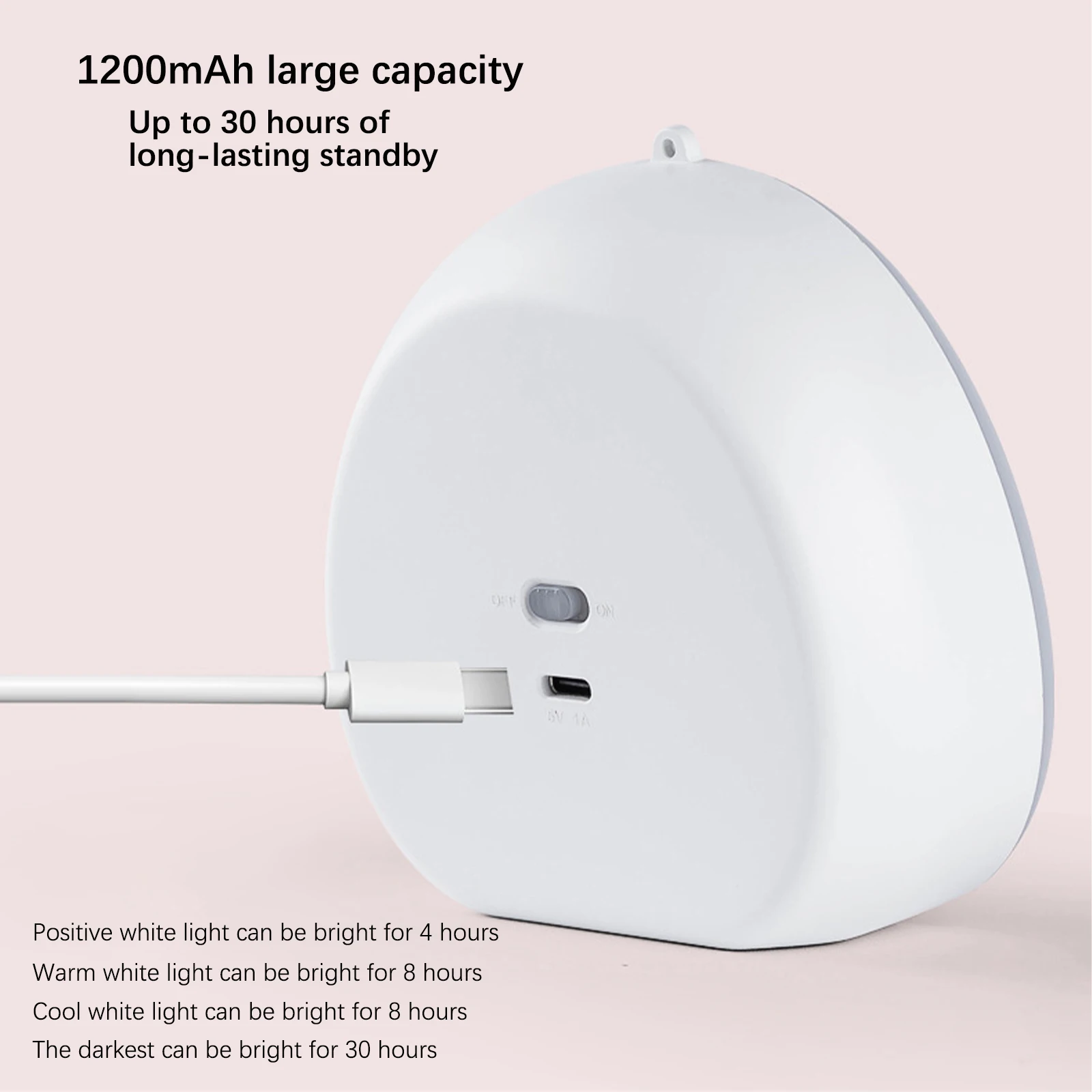 Nightstand Để Bàn LED Đèn 3 Cấp Độ Sáng Điều Chỉnh Cho Phòng Ngủ Phòng Khách Di Động USB Sạc 3 Cấp Độ Mờ