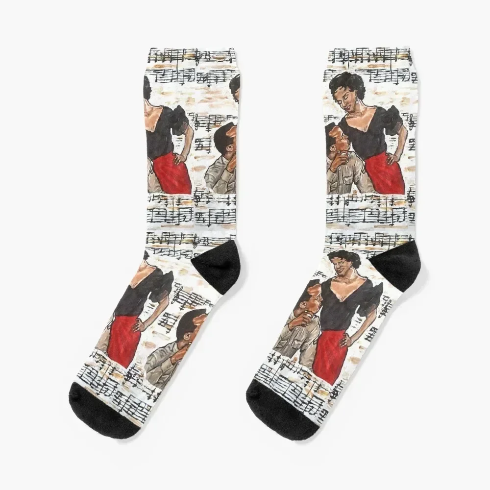 Carmen Jones - That's Love Socks soccer anti-slip floral funny gift Boy Socks Women's