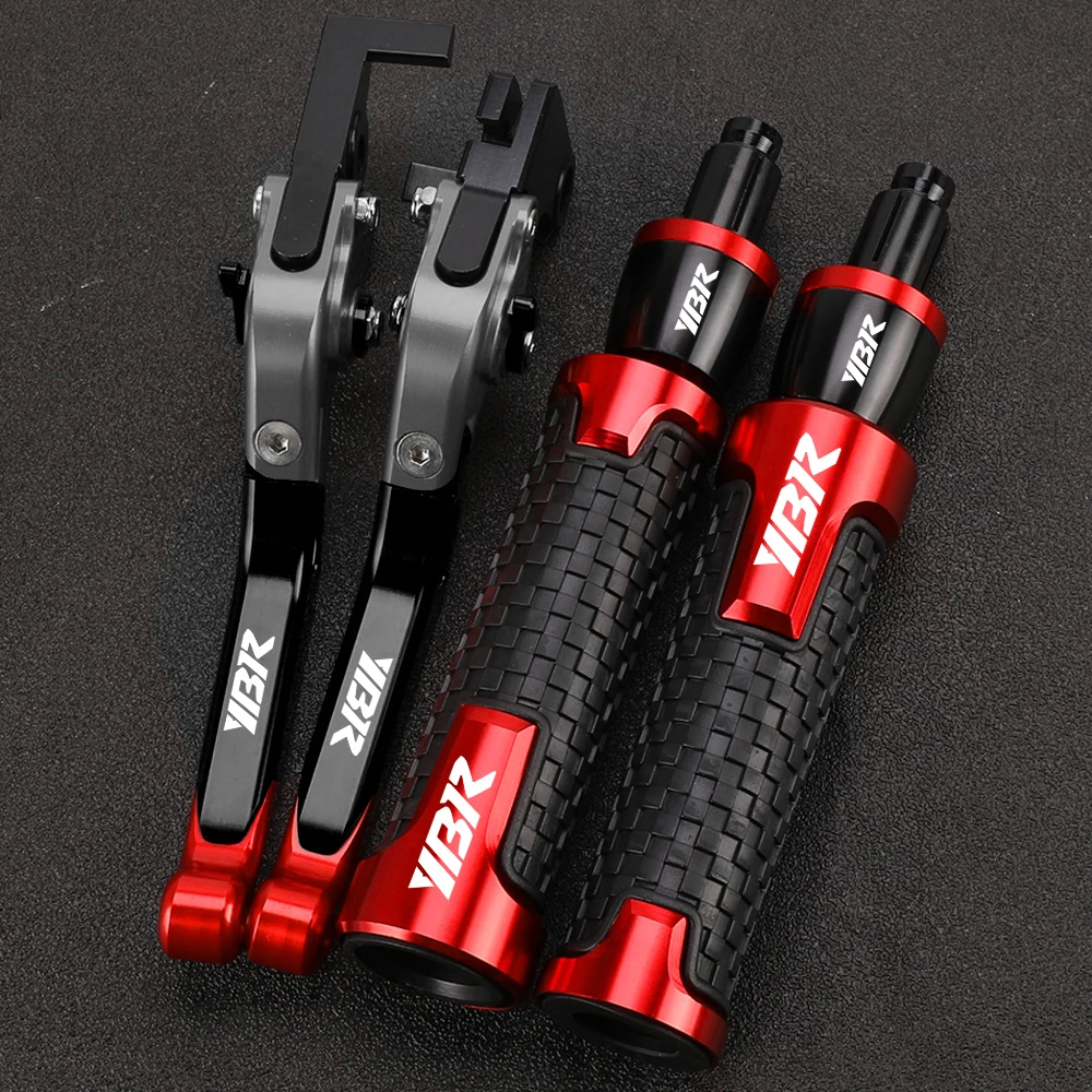 

For Yamaha YBR125 YBR 125 2005 -2014 2013 2012 Handlebar Handle Bar Grips Motorcycle Accessories Adjustable Brake Clutch Lever