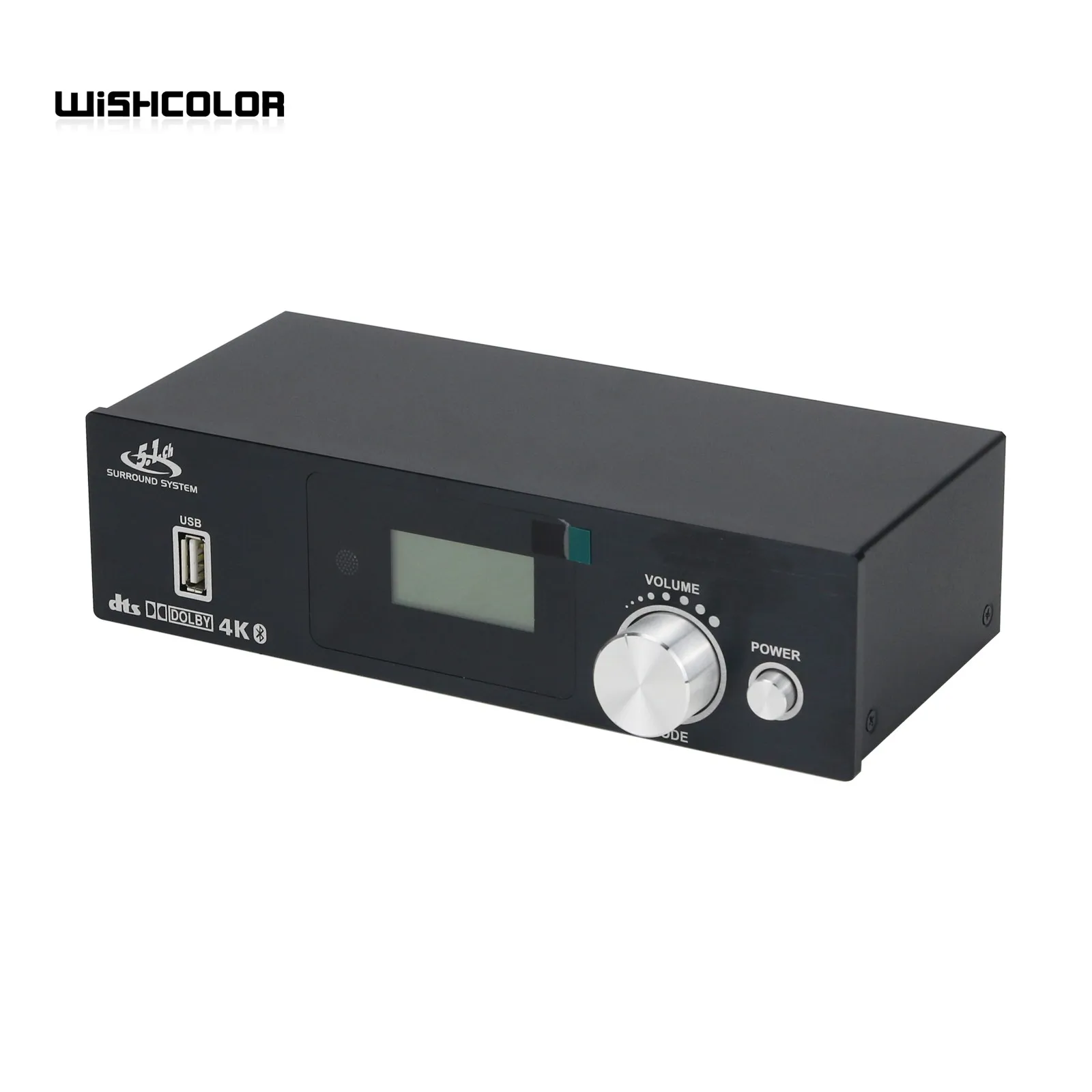 Wishcolor 5.1 Audio Decoder DAC USB Sound Card Bluetooth Receiver 5.1CH Digital Audio System UD951B Black