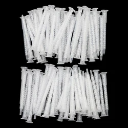 50pcs Epoxy Mixing Nozzle Static Mixing Tube MA5.4-17L MA5.4-17S Mixing Nozzle for AB Glue Gun Applicator