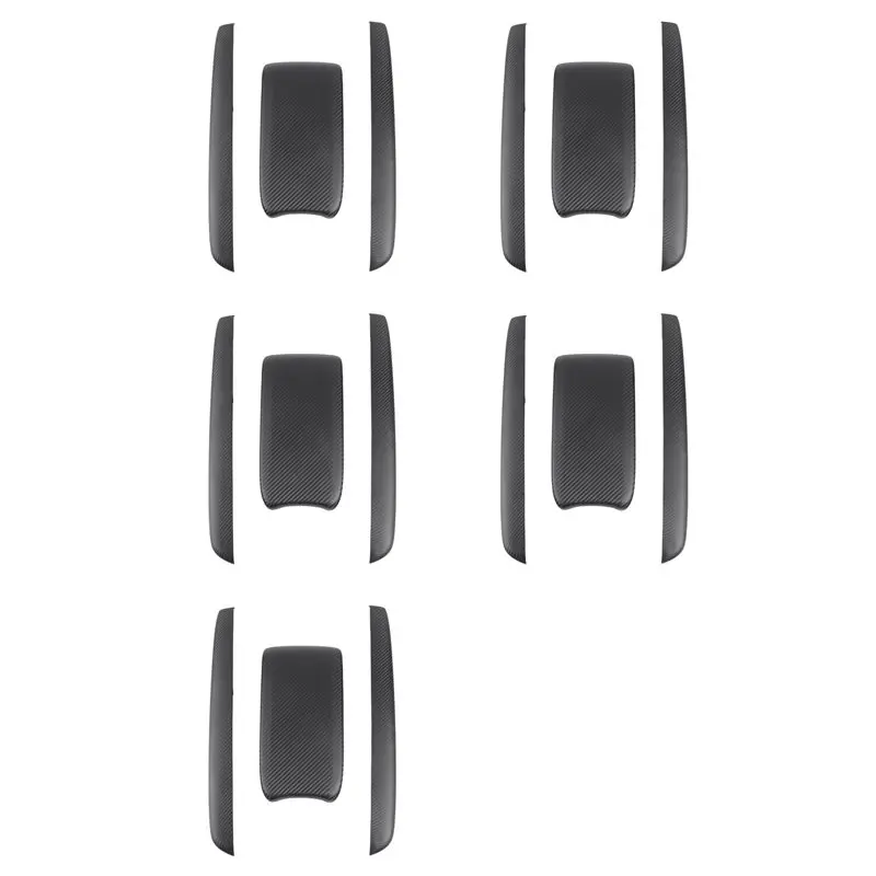 15X Armrest Box Protective Covers Carbon Fiber Central Armrest Decorative Modification For Honda Civic 10Th 2016-2019