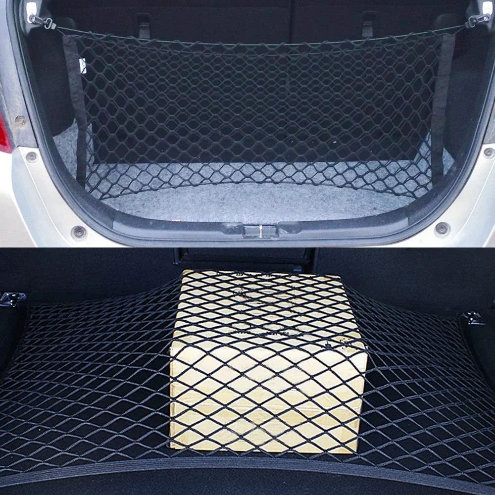 Universelles Kofferraumnetz Elastisches Gepäcknetz Cargo-Organizer Aufbewahrung Nylon-Netzgewebe Dehnbares Auto-Innenraum-Netznetz – Detail 6