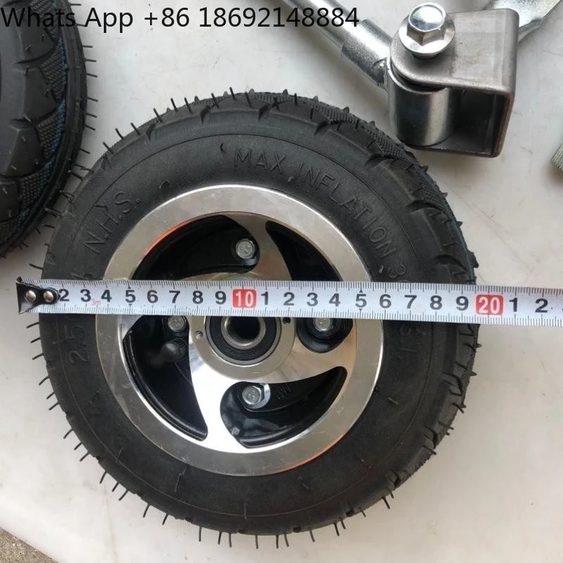 

Modified electric four-wheel kart accessories steering wheel, claw shaft, bearings, wheels, tires