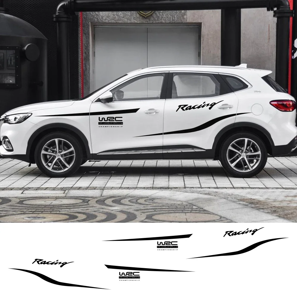 

8Pcs Car Side Waist Line Car Stickers For Qashqai Prado CRV Sportage KX5 Tiguan Duster CX-5 Mokka Tucson Auto DIY Accessories