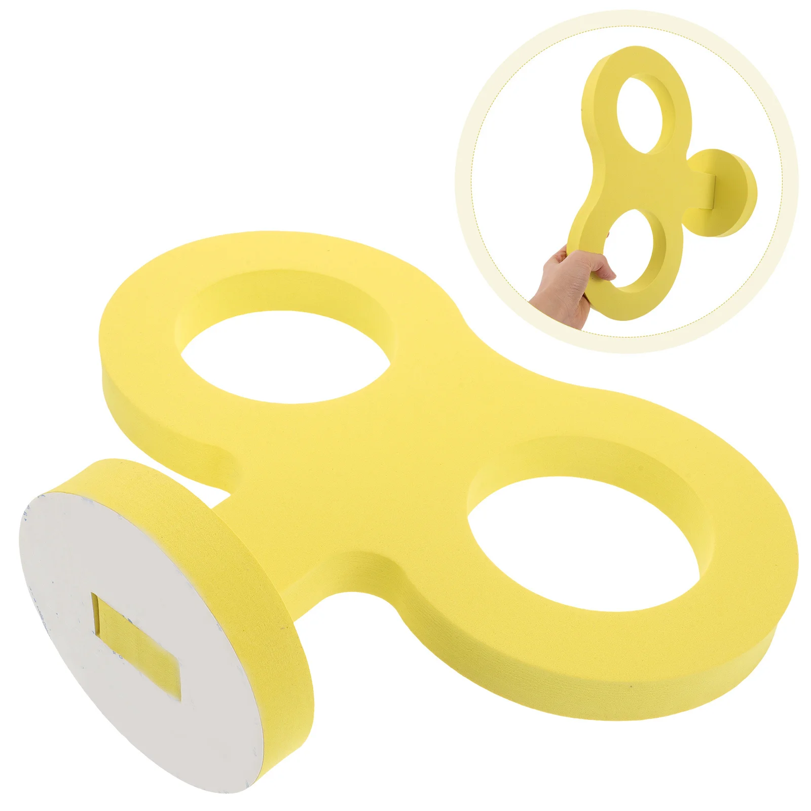 ديكور سقف السيارة ثلاثي الأبعاد إيفا يختتم مفتاح تصميم فريد من نوعه على شكل عقارب الساعة سهل التركيب زخرفة خارجية لوحة القيادة ديكور سيارة رائعة