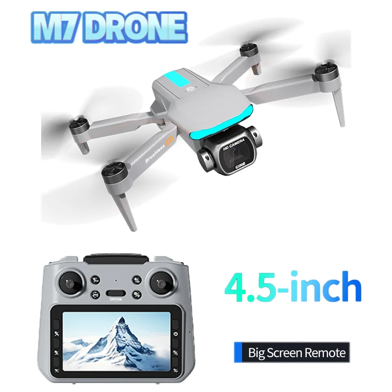 

M7 8K HD Aerial Photography Drone Dual cameras, intelligent photography, obstacle avoidance, brushless motors, 5G Wi-Fi, GPS