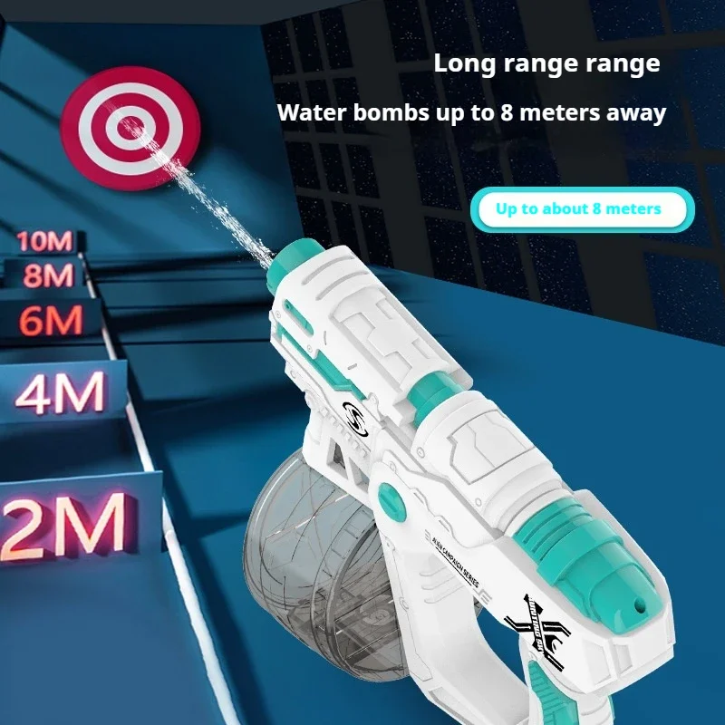フル電動自動貯水機おもちゃポータブル子供暑い日ビーチ屋外戦闘ファンタジーおもちゃ男の子子供ギフト