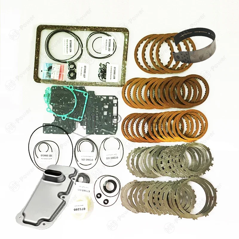 Auto Transmission Master seal Overhaul Band Belt A340 A340H A340E Friction Steel Kit  For Toyota A340F Car Gearbox Disc Kit