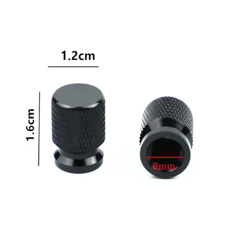 2Pcs CNC Aluminum Tire Valve Air Port Covers Caps Motorcycle Accessories For Kawasaki Z900 2017 2018 2019 2020