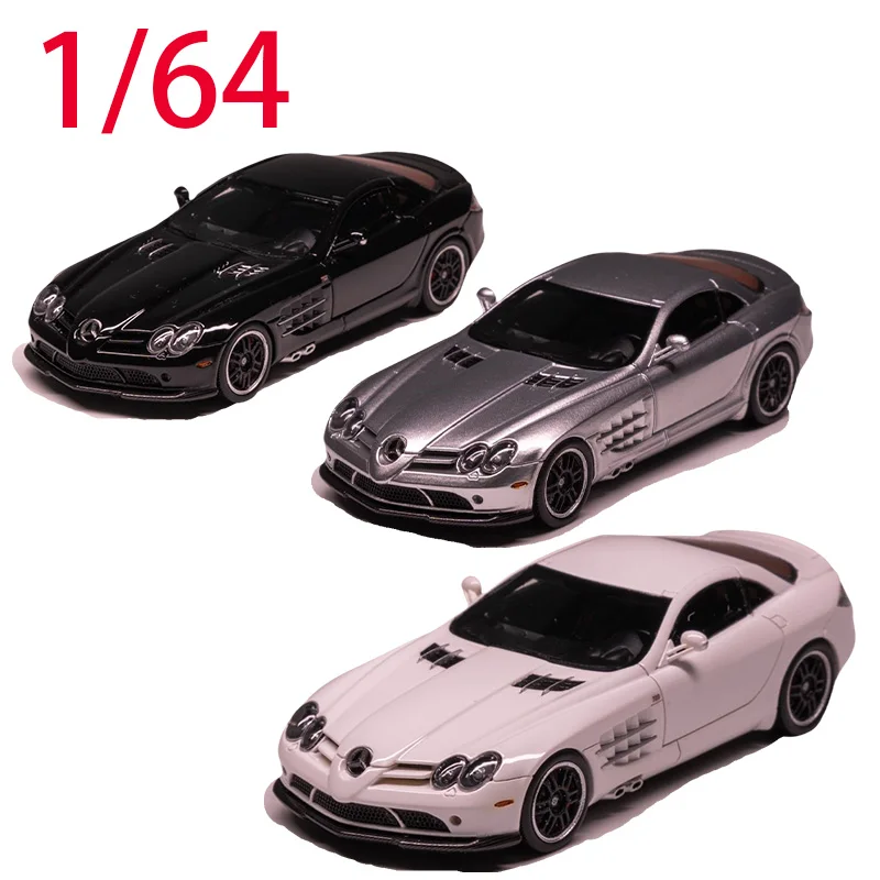 

Diecast 1/64 Scale Benz Resin Car Model Benz SLR Edition 722 Play Vehicles Toys for Boys Original Box