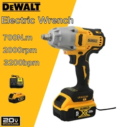 DEWALT-Chave De Impacto Elétrica Sem Fio, Broca De Mão Sem Escova, Ferramenta De Poder De Soquete para Dewalt, Bateria 20V, 700Nm