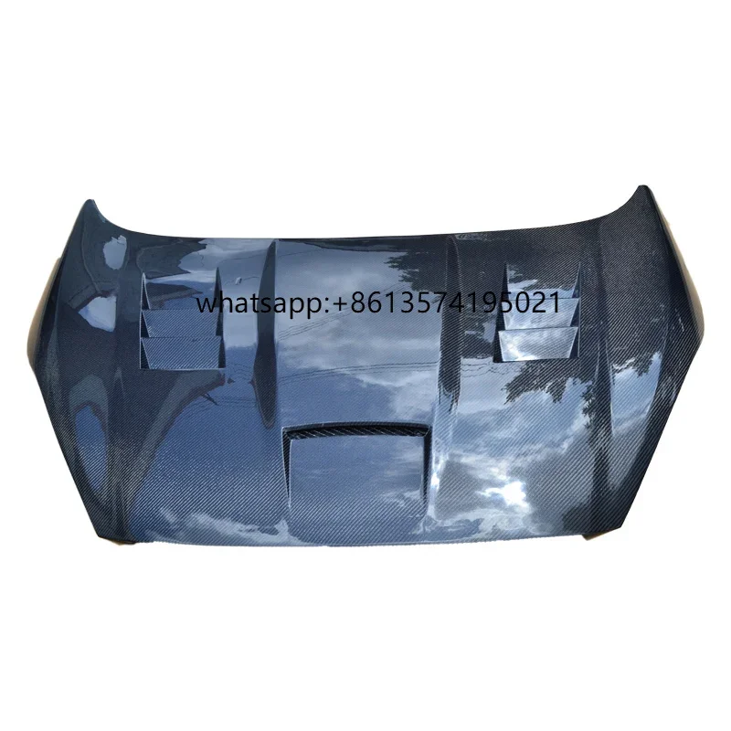 Capó de capó de fibra de carbono para cubierta de capó de motor Fi Esta 2014