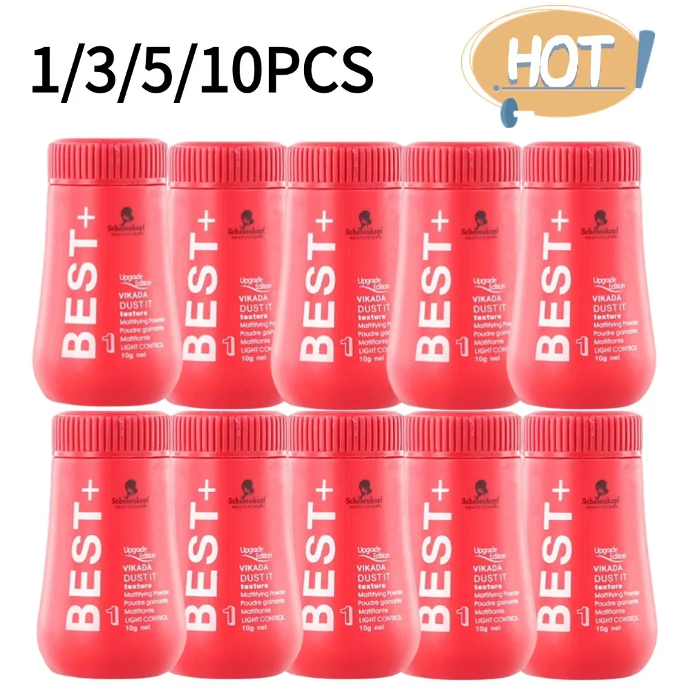 1/3/5/10PCS Hair Texturizer Powder Fluffy Hair Volumizing Hair Powder Mattifying Absorbs Grease Adds Fluffy Texture Hair Stuff