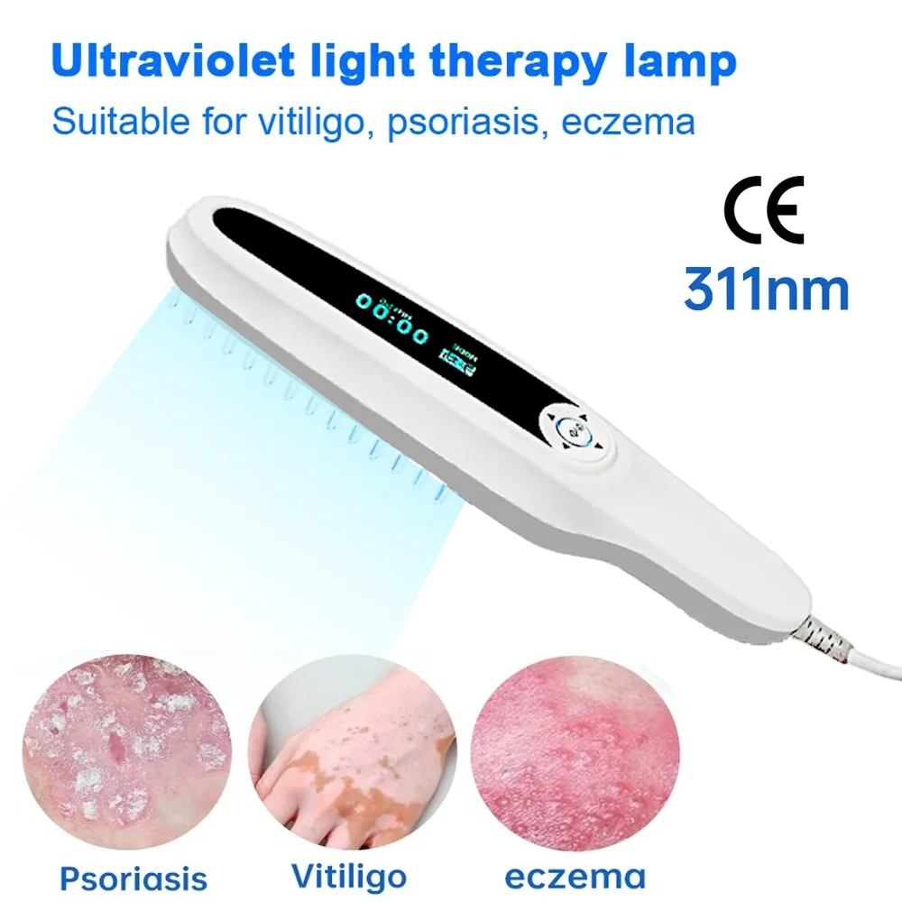 

UV Ultraviolet Phototherapy Instrument Vitiligo Treatment UVB 311nm Recommended By Doctors To Treat Psoriasis Vitiligo