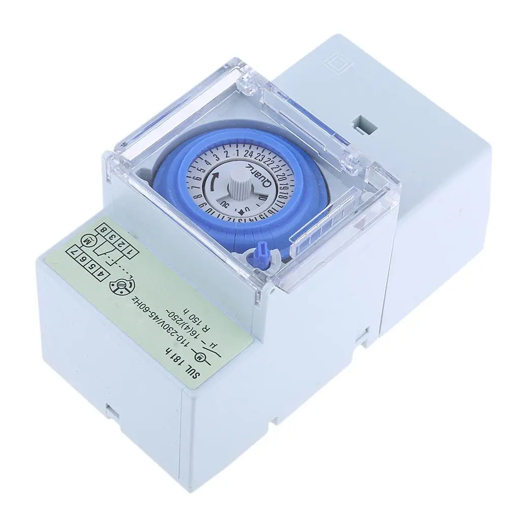 220V 16A Mechanischer Timer Mechanischer DIN-Schienen-Timer-Schalter