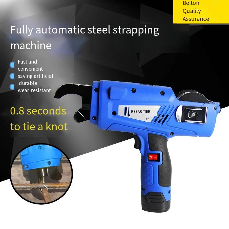 

High Power Electric Steel Bar Bundling Machine Electric Wire Bundling Machine Construction Steel Bar Bundling Electric Tool 005