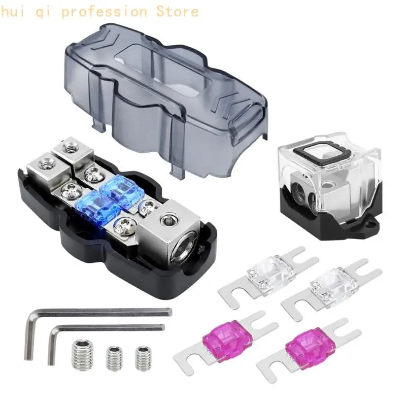 Split Power Block for Automotive and Marine 12V Wiring Use H8WE
