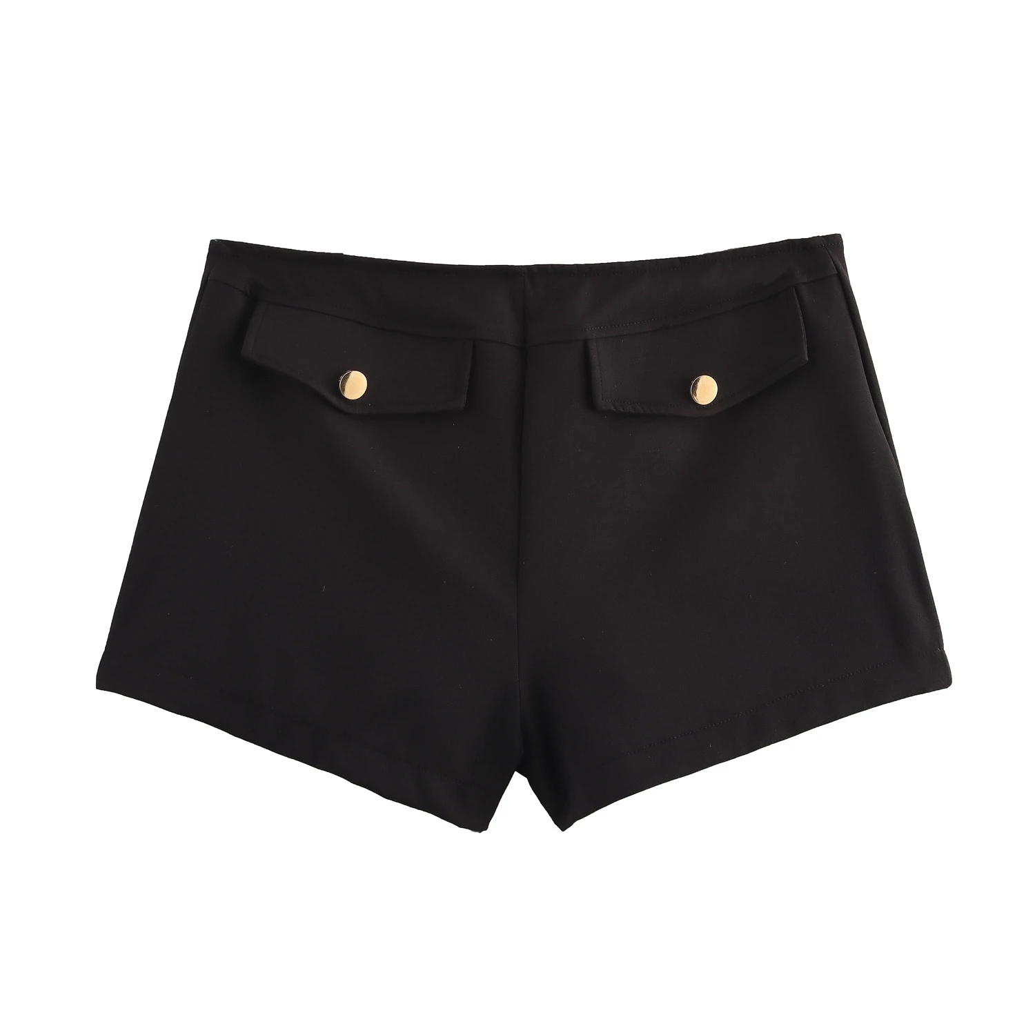 Faionable taille basse polyvalent orts JNLEAOG vêtements pour femmes automne nouveau Design Sle sensuel tout-Match ort pantalon