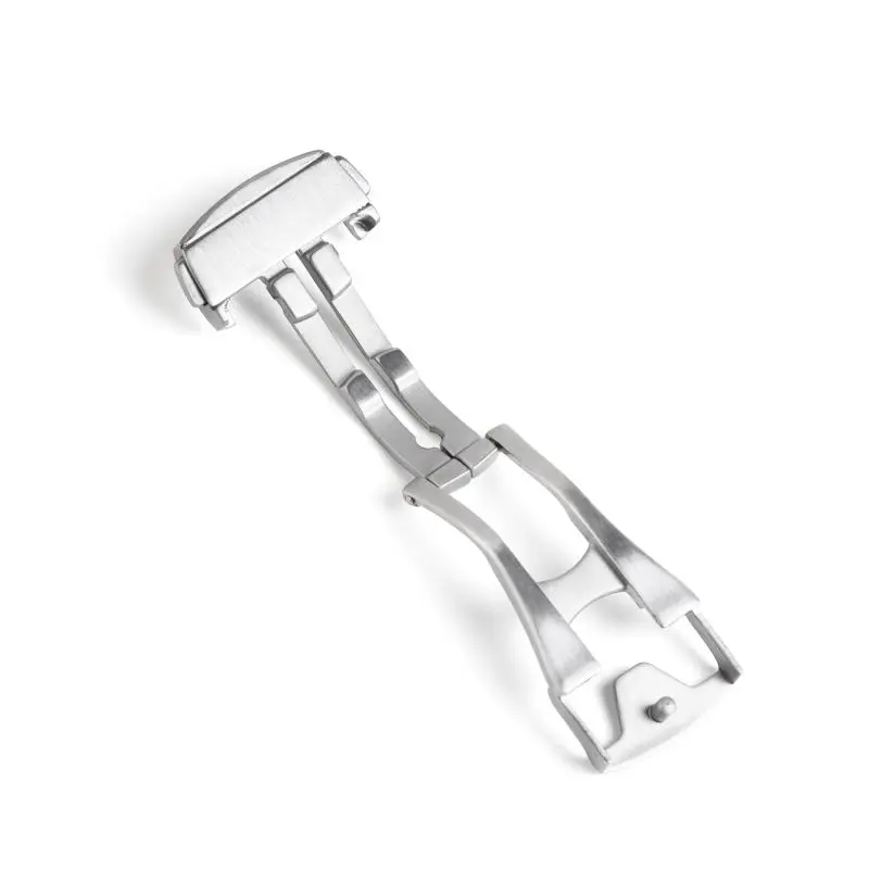 Per OMEGA Seamaster cinturino per orologio fibbia per OMEGA De Ville chiusura per cinturino in maglia di Silicone in pelle bracciale uomo donna bottone