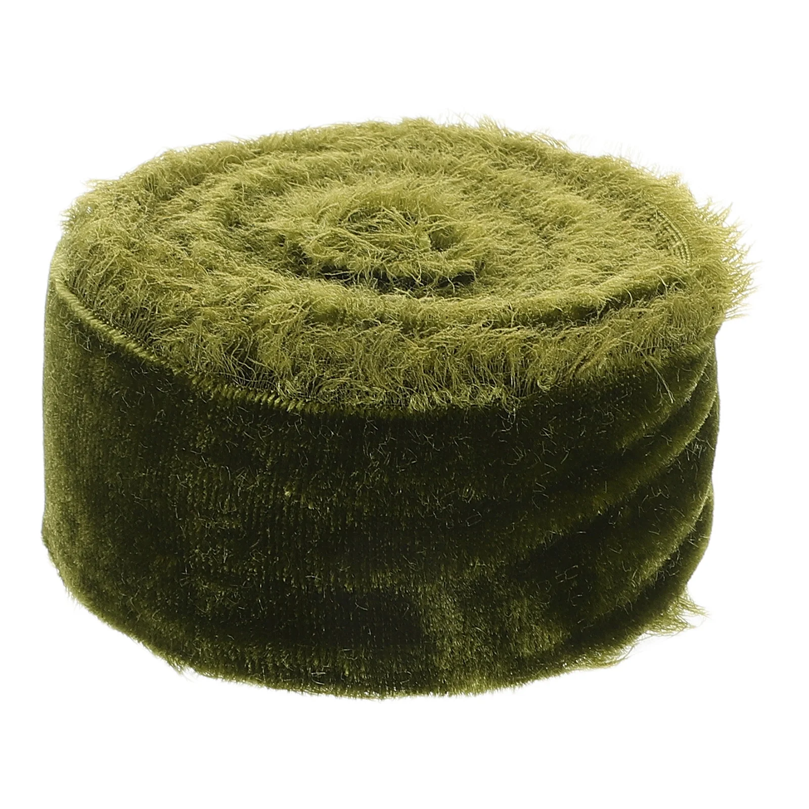 

1 Roll Frayed Edge Ribbon Imitated Silk Thick Vintage Wedding Bouquet Wrap Decorative Present Wrapping Supply Multi-Function