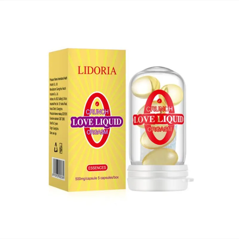 HOT! 5 Capsules Women Strong Orgasm Gel Female Libido Enhancer Sex Vagina Stimulant Intense Exciter Enhance Climax Tight Oil