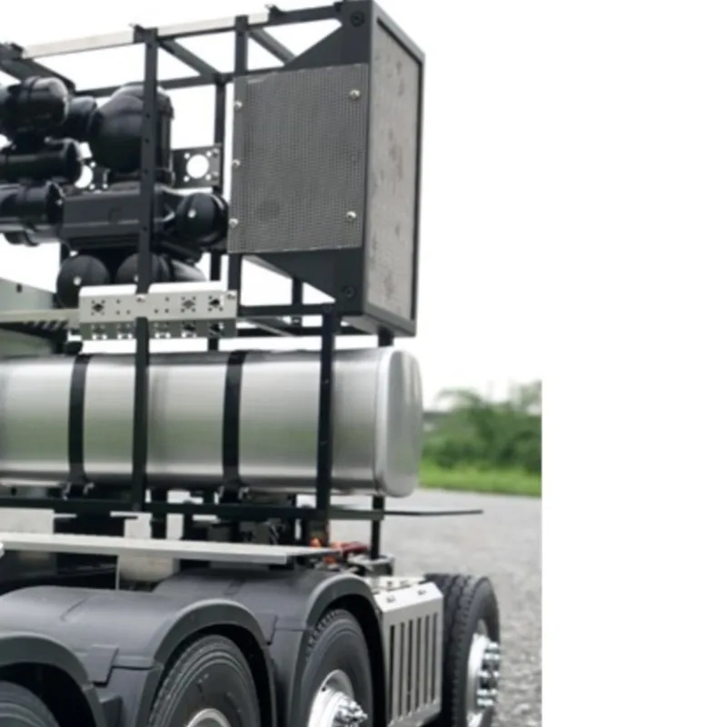 

Металлическое шасси LESU 3363 1/14 для радиоуправляемых моделей Tamiya 56352 8*8, сервомотор для трактора, уличные игрушки TH15089