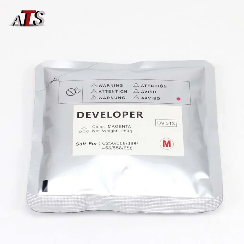 1PCS DV313 Developer For Konica Minolta C308 C258 C368 C458 C558 C658 Developer Powder DV-313