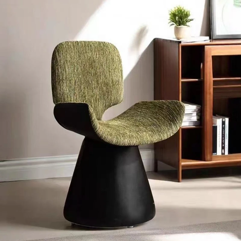 Modern light luxury bedroom makeup chair retro makeup stool back chair