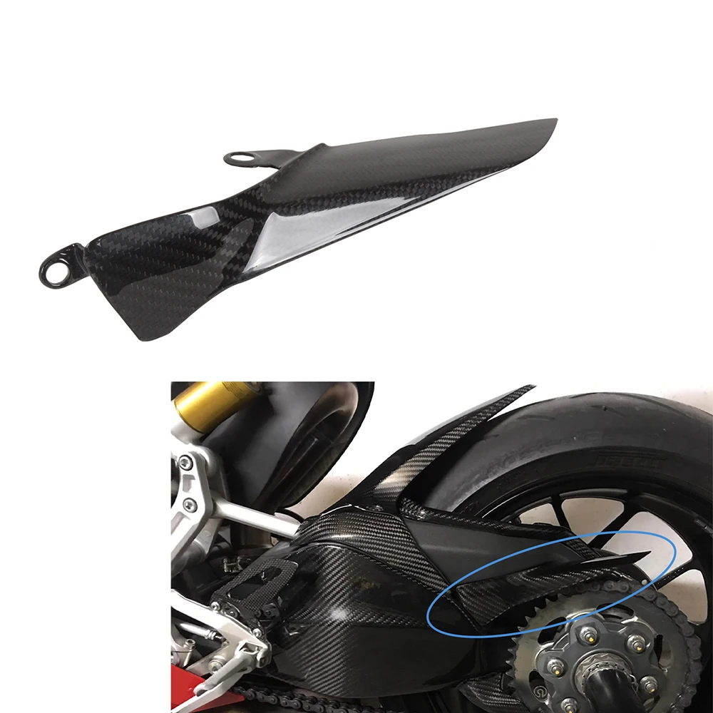 

Крышка мотоциклетной цепи из углеродного волокна для Panigale V2 2020 2021 2022 Streetfighter V2 2021 2022 2023