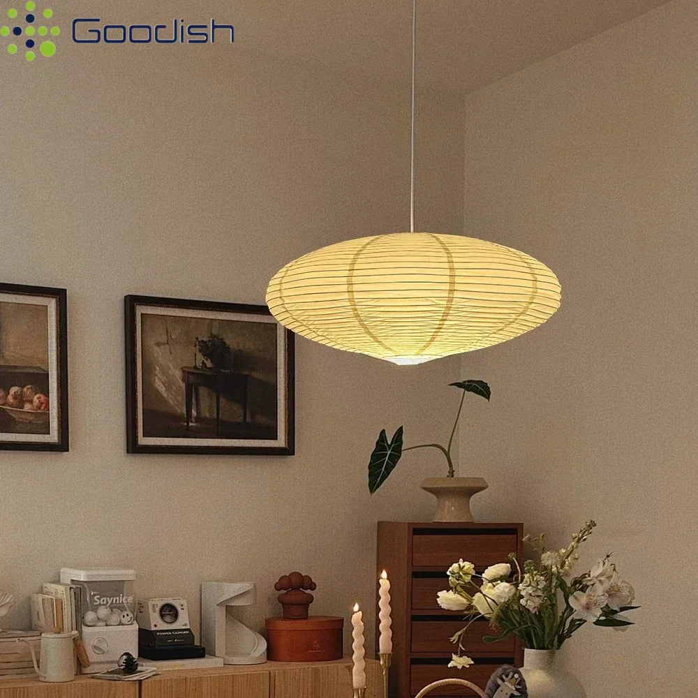 Modern Simplicity Denmark Rice Paper Luminaire LED Pendant Lights Art Hand Knitted Lamps for Bedroom Home Decoration Chandelier