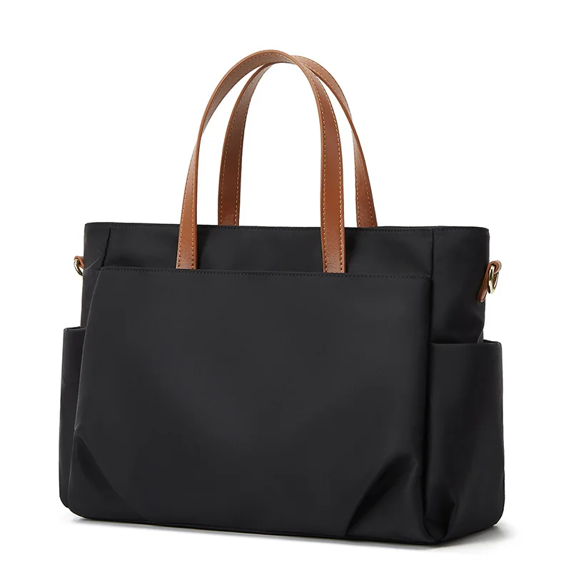 

Women's Laptop Bag Single-Shoulder Crossbody Tote Briefcase Large Capacity 15.6 Inch Zipper Closure Polyester Lining