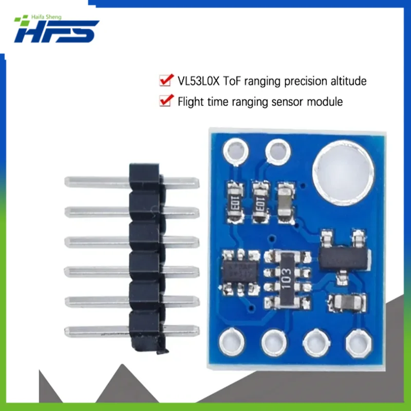 

GY-530 VL53L0X World smallest Time-o f-Flight (ToF) laser ranging sensorGY-530 VL53L0XGY-530 VL53L0X