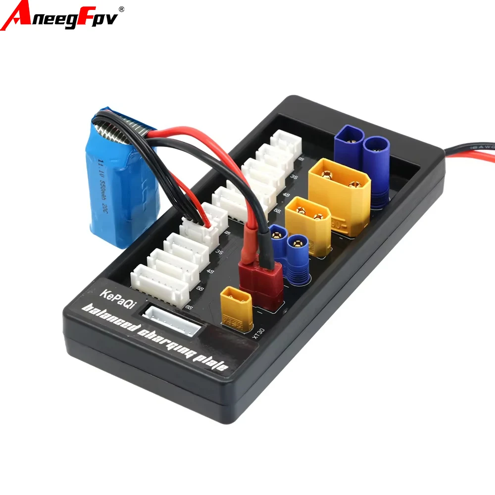 

6S XT90 XT30 EC3 EC5 T XT60 6S Lipo Battery Charger Board Compatible with IMAX B6 B6AC IDST Q6 Lite Balance Charger 2-6S