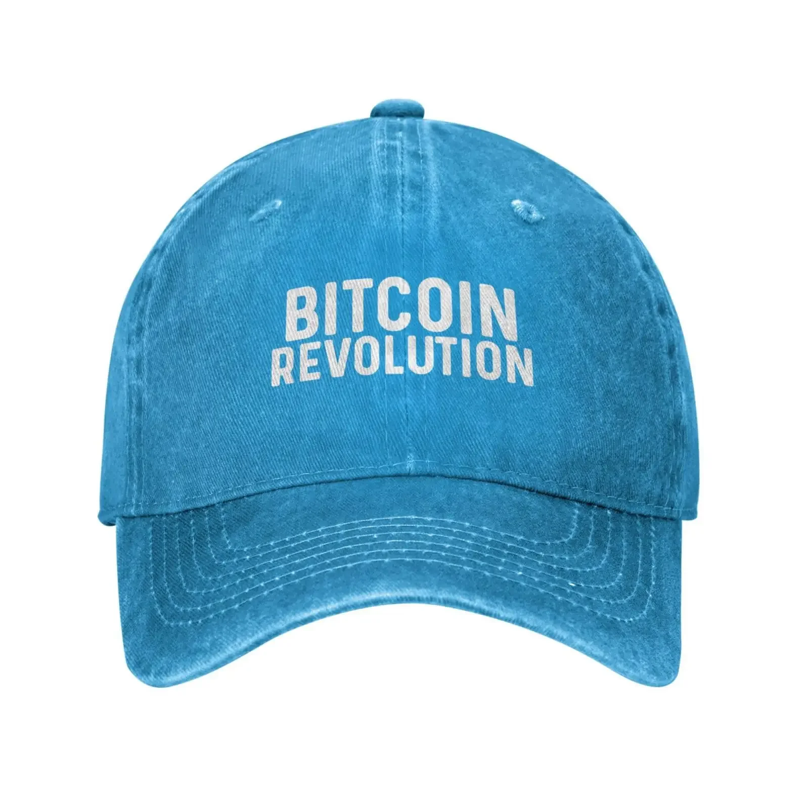 

Женская шляпа Bitcoin Revolution, регулируемая кепка для папы, серая