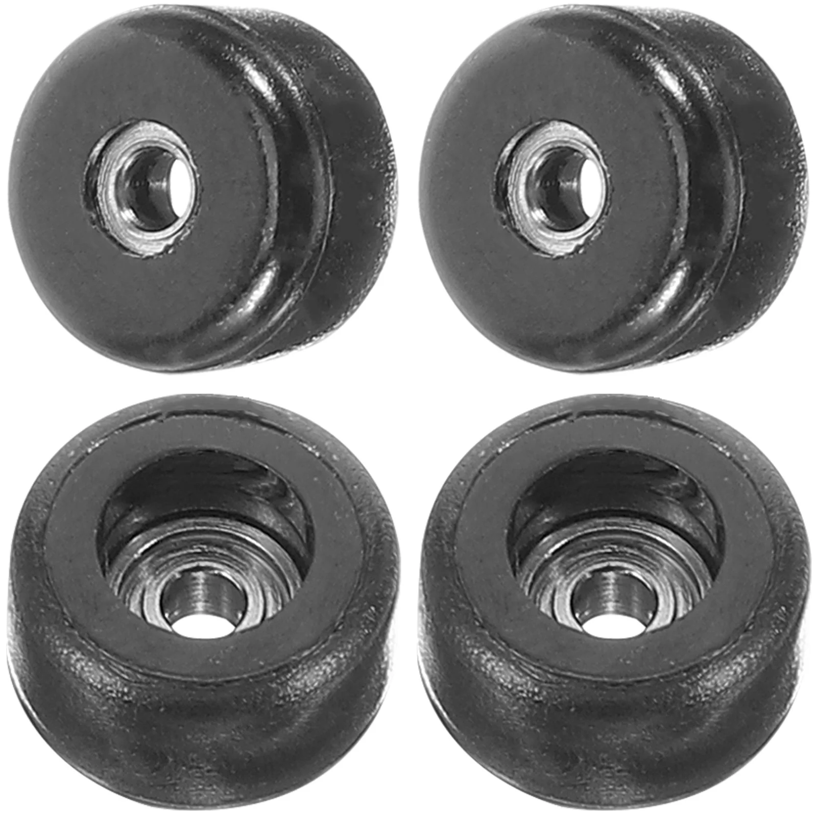 4 個のフィンガースケートローラースムーズなステンレス鋼プラスチックポータブル指先ゲーム子供のためのストレス解消教育遊びコンパクト