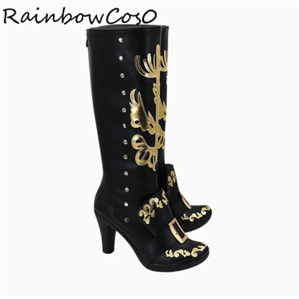 Ciel Phantomhive 블랙 버틀러 코스프레 신발 부츠 게임 애니메이션 할로윈 크리스마스 RainbowCos0 W4552