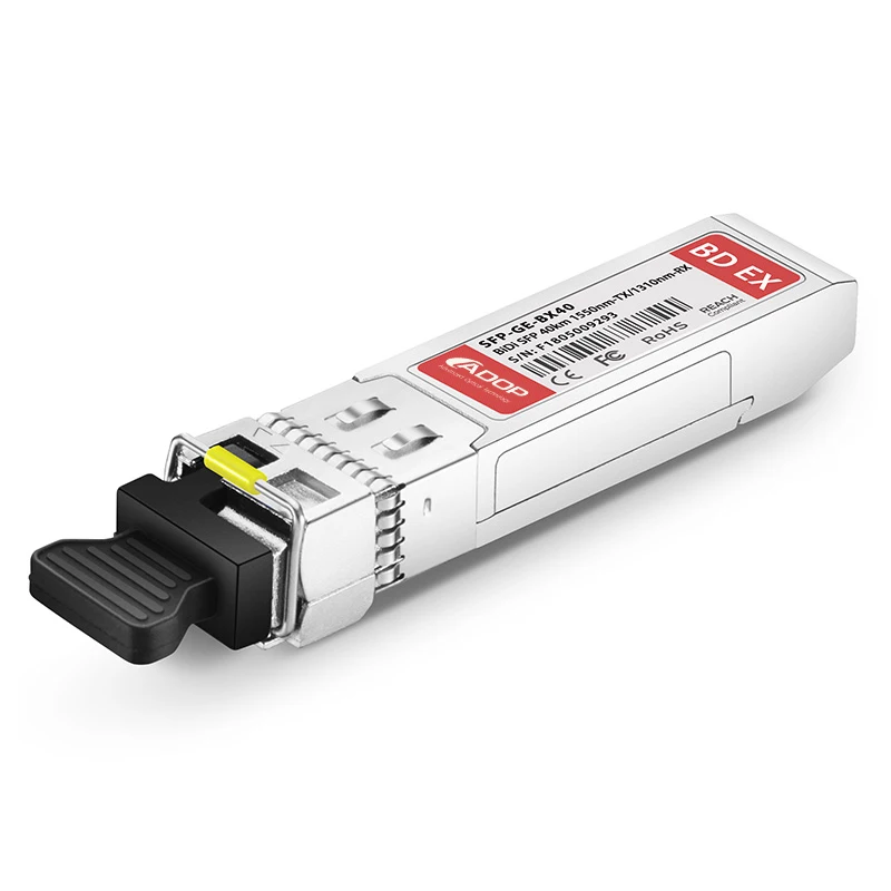 NETGEAR Compatible OC-12/STM-4 BiDi SFP 1550nm-TX/1310nm-RX 40km DOM Simplex LC SMF Transceiver Module