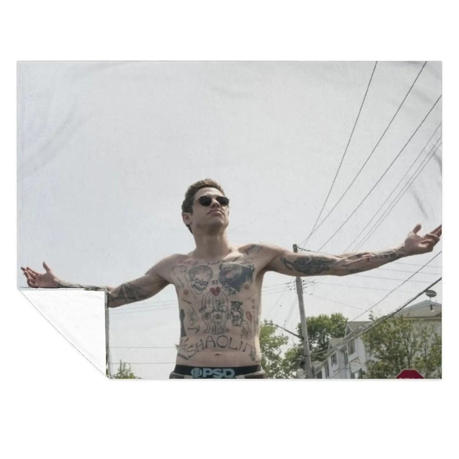 

pete davidson king of staten island Throw Blanket Decoratives Thermals For Travel Baby funny gift Blankets