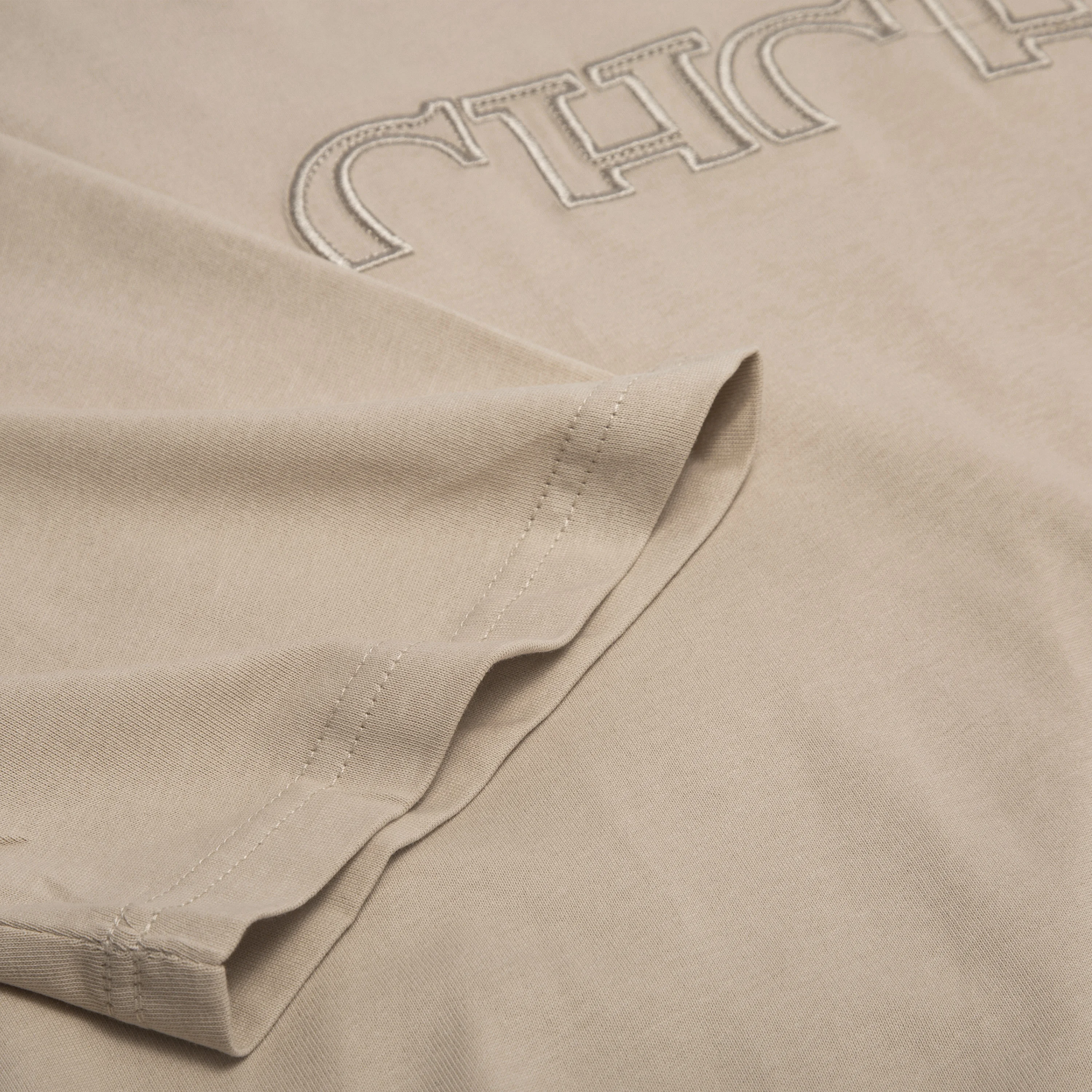 Men's T-Shirts Pure Cotton Round Neck Three-Dimensional Letter Design Men's Short Sleeves Fashion Commuter Men's Classic Tops